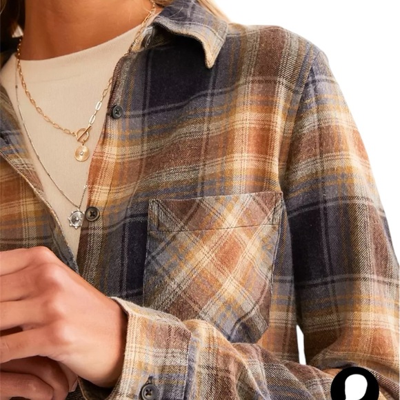 EUC BKE Washed Flannel Shirt XLarge - Picture 3 of 3